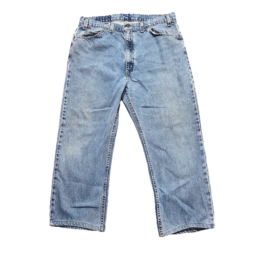 Vintage 90s Levi's 505 (Fits 36x25) Regular Fit Straight Leg Blue Jeans USA 🇺🇸